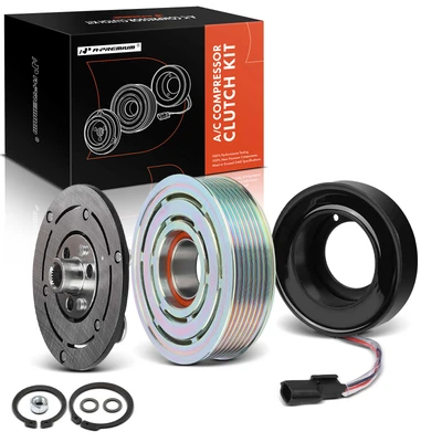 AC Compressor Clutch Kit with 7-Groove Pulley