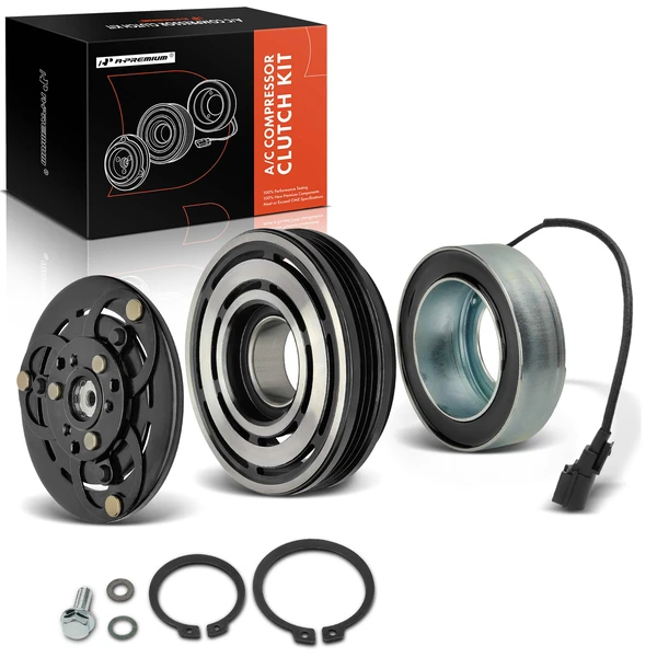 AC Compressor Clutch Kit for Volvo S60 2013-2016 V60 2015-2016 XC70 2016 2.5L