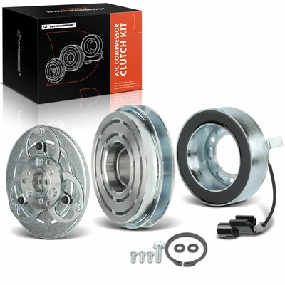 AC Compressor Clutch Kit with 1-Groove Pulley