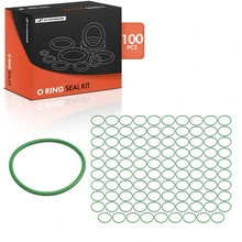 100 Pcs Exact ID(37.77±0.30mm) Exact CS(1.78±0.08mm) HNBR O-Rings Kit for Universal