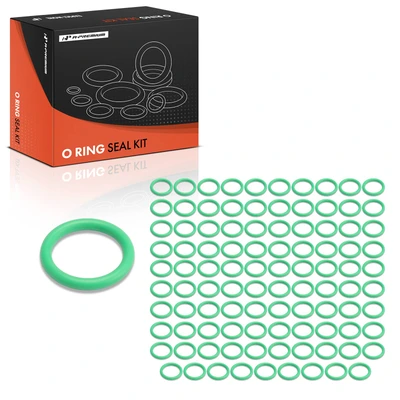 100 Pcs Exact ID(15.47±0.23mm) Exact CS(2.62±0.08mm) HNBR O-Rings Kit for Universal