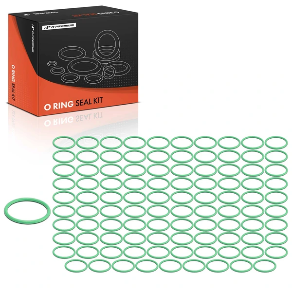 100 Pcs Exact ID(29.82±0.30mm) Exact CS(2.62±0.08mm) HNBR O-Rings Kit for Universal