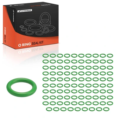 100 Pcs Exact ID(8.80±0.13mm) Exact CS(1.90±0.08mm) HNBR O-Rings Kit for Universal