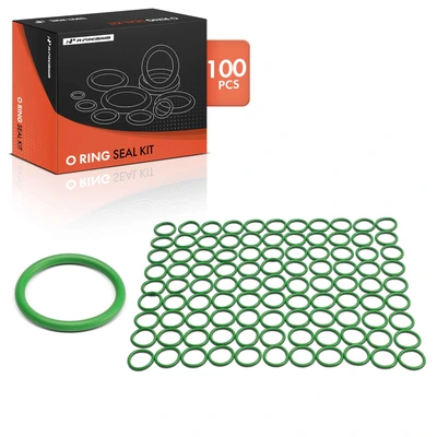 100 Pcs Exact ID(21.00±0.25mm) Exact CS(2.50±0.08mm) HNBR O-Rings Kit for Universal
