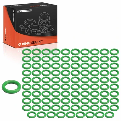 100 Pcs Exact ID(6.00±0.13mm) Exact CS(1.50±0.08mm) HNBR O-Rings Kit for Universal