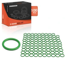 100 Pcs Exact ID(18.00±0.23mm) Exact CS(2.40±0.08mm) HNBR O-Rings Kit