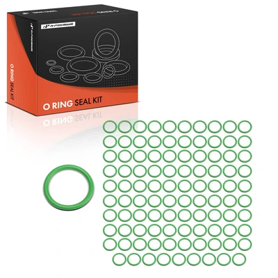 100 Pcs Exact ID(19±0.25mm) Exact CS(2.40±0.08mm) HNBR O-Rings Kit for Universal