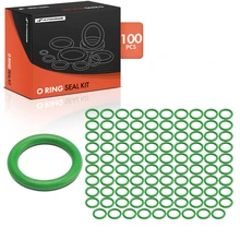 100 Pcs Exact ID(13.10±0.13mm) Exact CS(2.62±0.08mm) HNBR O-Rings Kit