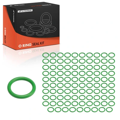 100 Pcs Exact ID(15.08±0.23mm) Exact CS(2.62±0.08mm) HNBR O-Rings Kit for Universal