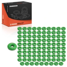 100 Pcs Exact ID(1.07±0.10mm) Exact CS(1.27±0.08mm) HNBR O-Rings Kit for Universal