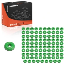 100 Pcs Exact ID(1.24±0.13mm) Exact CS(1.78±0.08mm) HNBR O-Rings Kit