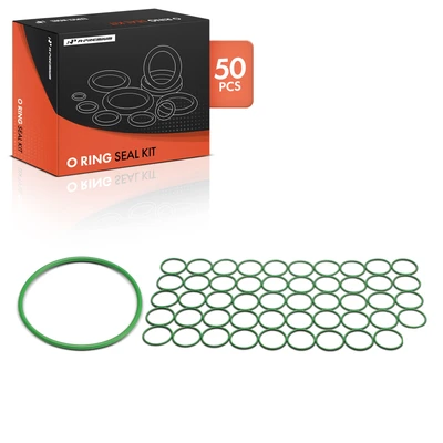50 Pcs Exact ID(40.94±0.38mm) Exact CS(1.78±0.08mm) HNBR O-Rings Kit for Universal
