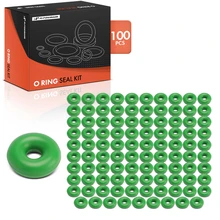 100 Pcs Exact ID(2.06±0.13mm) Exact CS(2.62±0.08mm) HNBR O-Rings Kit