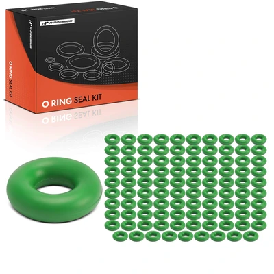 100 Pcs Exact ID(3.63±0.13mm) Exact CS(2.62±0.08mm) HNBR O-Rings Kit for Universal