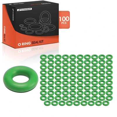100 Pcs Exact ID(4.42±0.13mm) Exact CS(2.62±0.08mm) HNBR O-Rings Kit for Universal