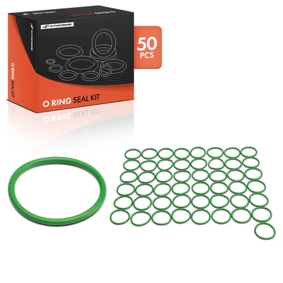 50 Pcs Exact ID(31.42±0.30mm) Exact CS(2.62±0.08mm) HNBR O-Rings Kit for Universal
