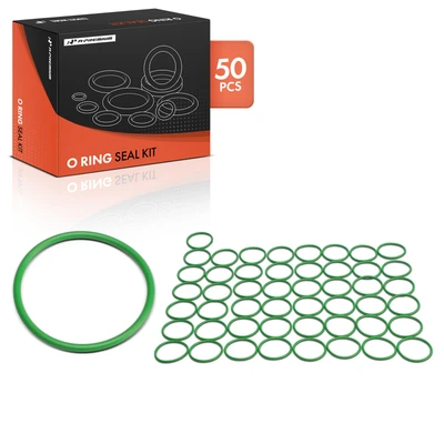 50 Pcs Exact ID(40.94±0.38mm) Exact CS(2.62±0.08mm) HNBR O-Rings Kit for Universal