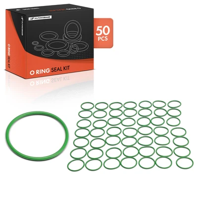 50 Pcs Exact ID(44.12±0.38mm) Exact CS(2.62±0.08mm) HNBR O-Rings Kit for Universal