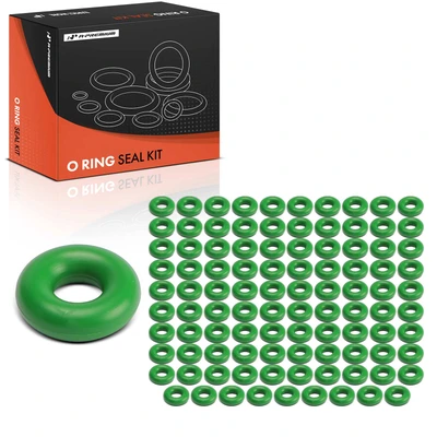 100 Pcs Exact ID(4.42±0.13mm) Exact CS(3.53±0.10mm) HNBR O-Rings Kit for Universal