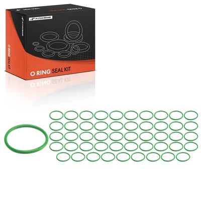 50 Pcs Exact ID(37.77±0.30mm) Exact CS(3.53±0.10mm) HNBR O-Rings Kit for Universal