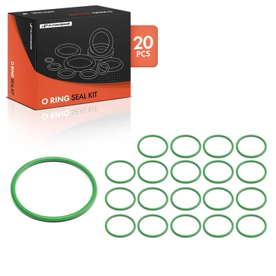 20 Pcs Exact ID(56.82±0.43mm) Exact CS(3.53±0.10mm) HNBR O-Rings Kit for Universal