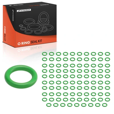 100 Pcs Exact ID(6.60±0.13mm) Exact CS(1.78±0.08mm) HNBR O-Rings Kit for Universal