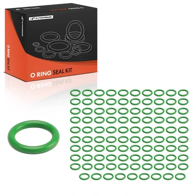 100 Pcs Exact ID(8.64±0.13mm) Exact CS(1.78±0.08mm) HNBR O-Rings Kit for Universal