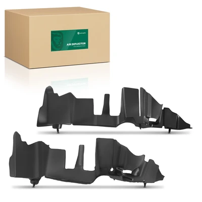 2 Pcs PP Radiator Air Seals