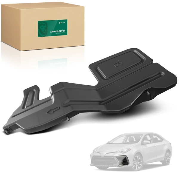 Driver Grille Air Deflector Guide for 2017-2019 Toyota Corolla