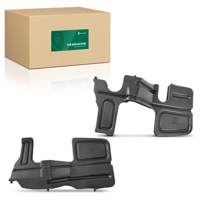 2 Pcs Driver & Passenger Grille Air Deflector Guides