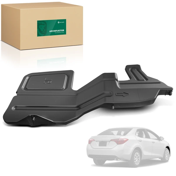 Passenger Grille Air Deflector Guide for Toyota Corolla 2017-2019 Sedan