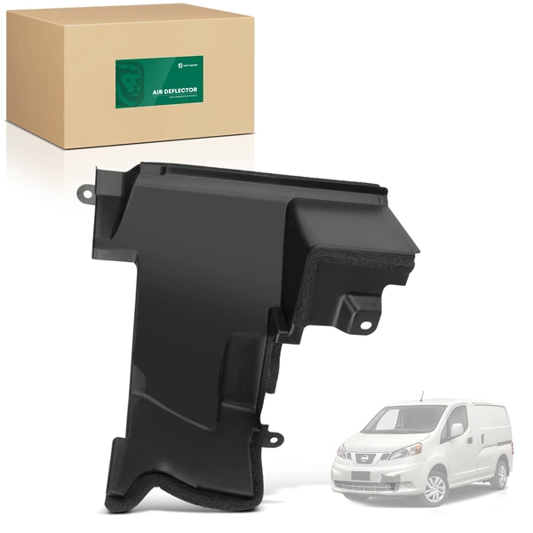 Driver Lower Radiator Support Air Intake Duct for Nissan NV200 2013-2021 PP