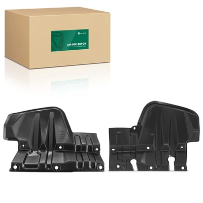 2 Pcs Driver & Passenger PP Air Deflectors