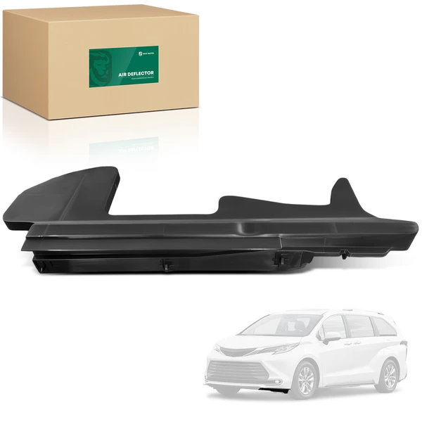 Driver Radiator Support Air Deflector for Toyota Sienna 2011-2014