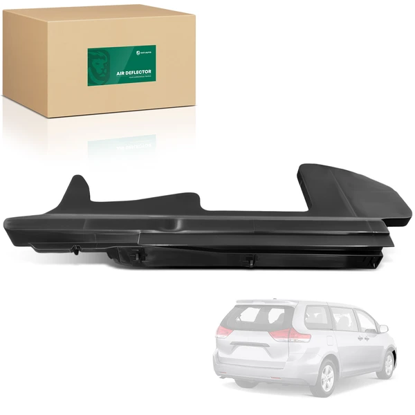 Passenger Radiator Support Air Deflector for Toyota Sienna 2011-2014