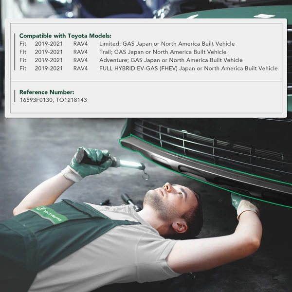 Passenger Air Intake Duct for Toyota RAV4 2019-2021 Sport Utility L4 2.5L