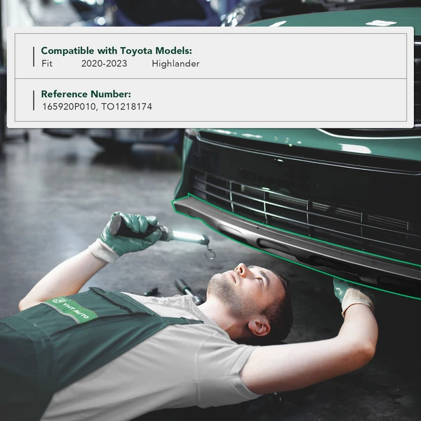 Lower Grille Air Deflector for Toyota Highlander 2020-2023 Sport Utility