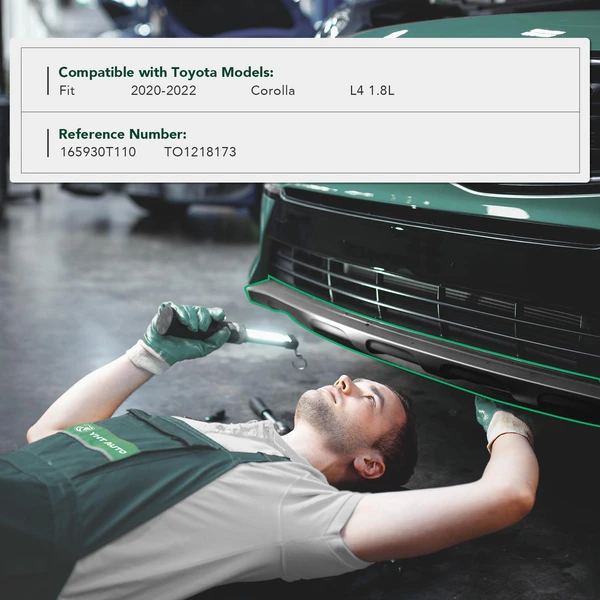 Passenger Grille Air Deflector for 2020-2022 Toyota Corolla