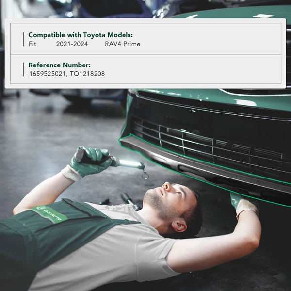 Driver Radiator Support Air Deflector for Toyota RAV4 Prime 2021-2024 SUV