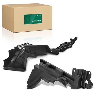 2 Pcs Driver & Passenger Grille Air Deflectors