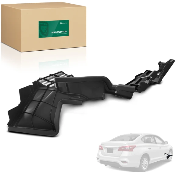 Passenger Grille Air Deflector for Nissan Sentra 2017-2019 Sedan
