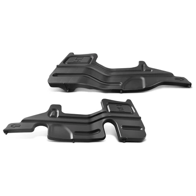 2 Pcs Driver & Passenger Grille Air Deflectors