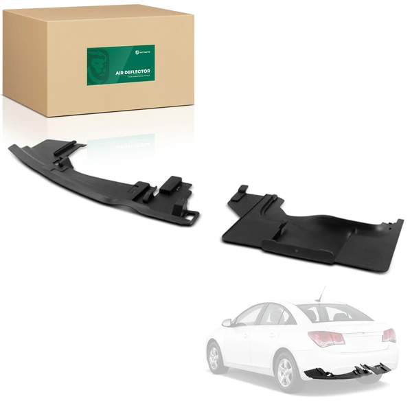 Rear Driver Upper Radiator Air Deflector for Chevrolet Cruze 2011-2015 Cruze Limited