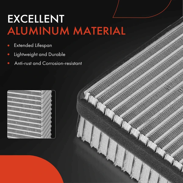 Front AC Evaporator Core Plate Fin with Pressing Plate for Audi RS6 TT Porsche