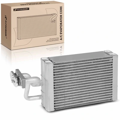 Rear AC Evaporator Core Parallel with Pressing Plate