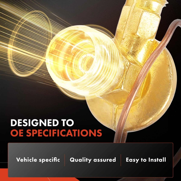 Rear Brass AC Expansion Valve for Toyota Sienna 1998-2000