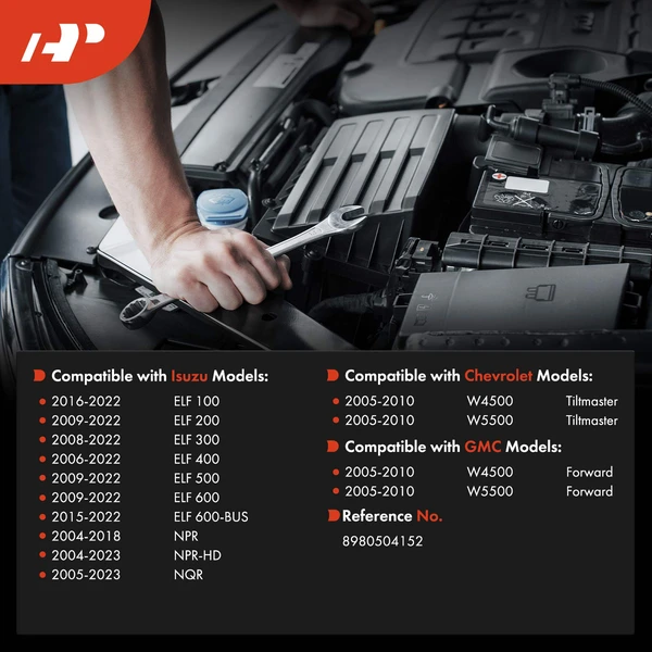 Air Cleaner Filter Box Housing for Isuzu NPR NRR Chevrolet W3500 Tiltmaster GMC