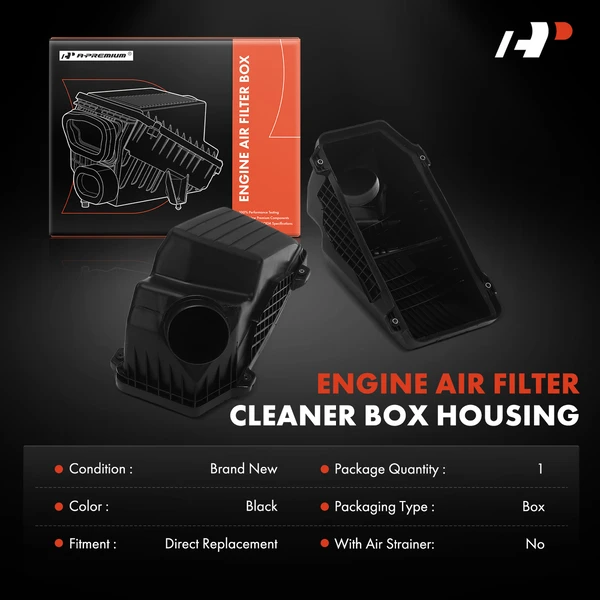 Engine Air Cleaner Filter Box Housing for Honda Accord 2003-2004