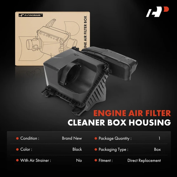 Engine Air Cleaner Filter Box Housing for Hyundai Elantra 2021-2024 L4 2.0L GAS