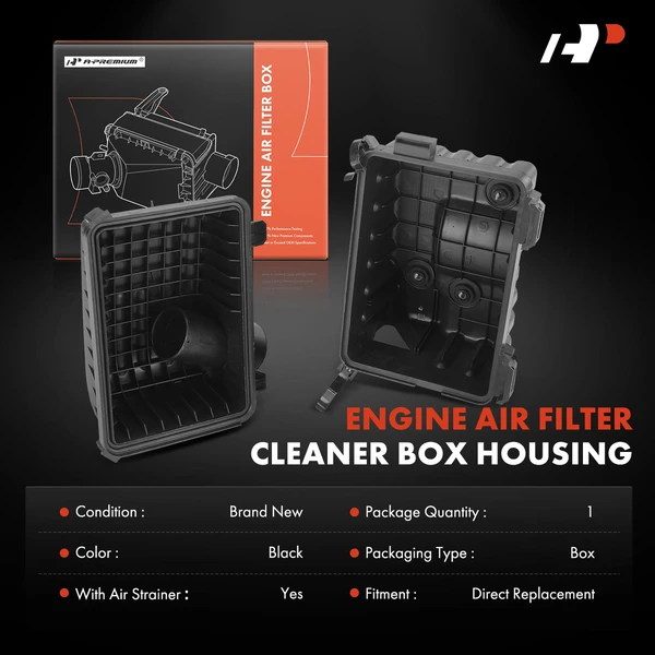 Engine Air Cleaner Filter Box Housing for Hyundai Elantra 2001-2003 L4 2.0L GAS